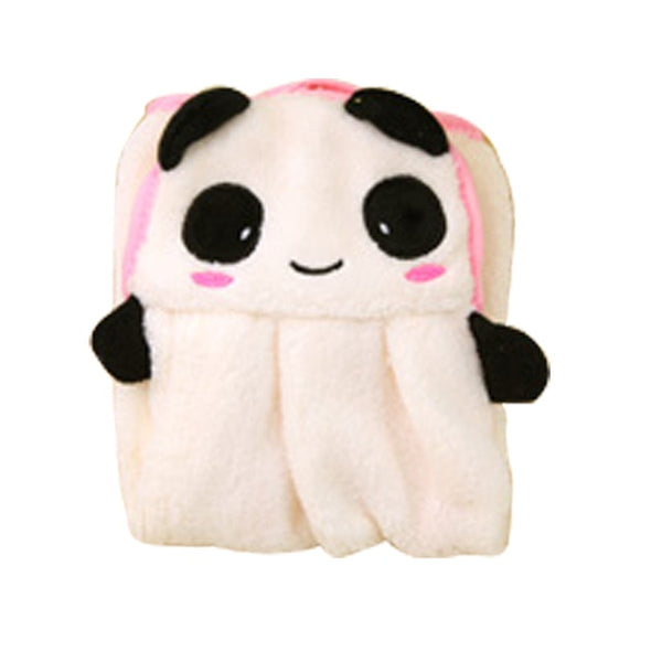 Candy Colors Soft Coral Velvet Cartoon Animal Towel