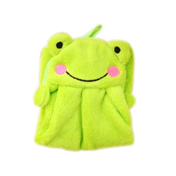 Candy Colors Soft Coral Velvet Cartoon Animal Towel